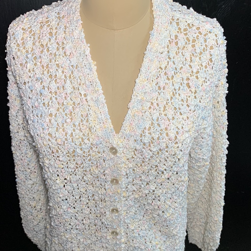 Hand made Crochet Cardigan Sweater